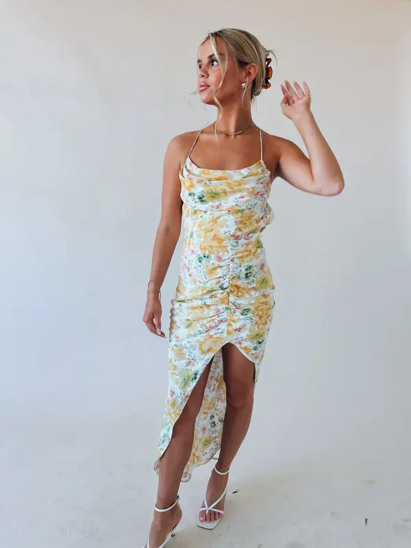 Jemma Floral Midi Dress