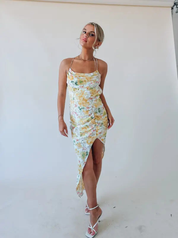 Jemma Floral Midi Dress