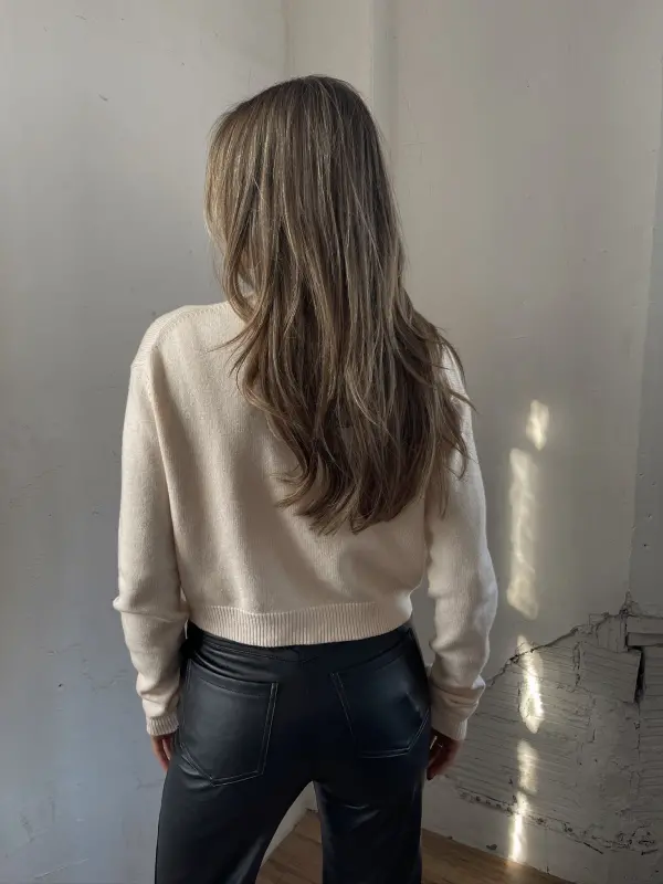 Molly Cropped Cardigan Set