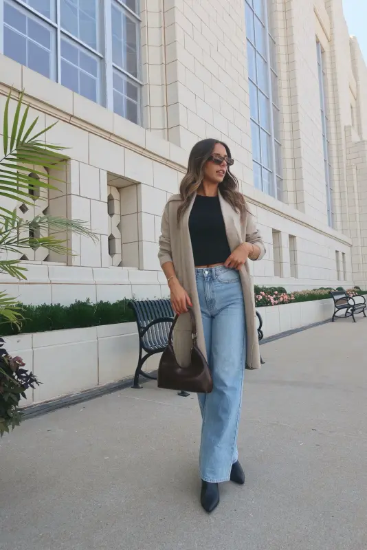 Rhea Oatmeal Cardigan