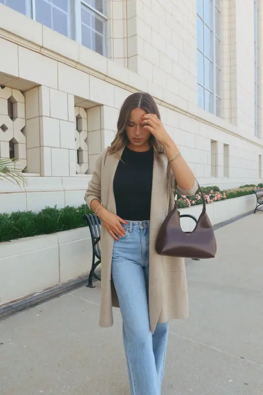 Rhea Oatmeal Cardigan