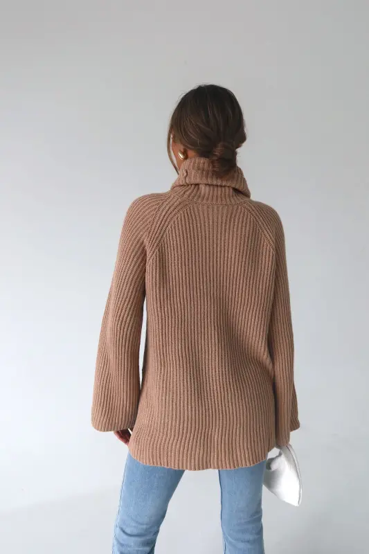 Kenzie Turtleneck Oversized Sweater-95382