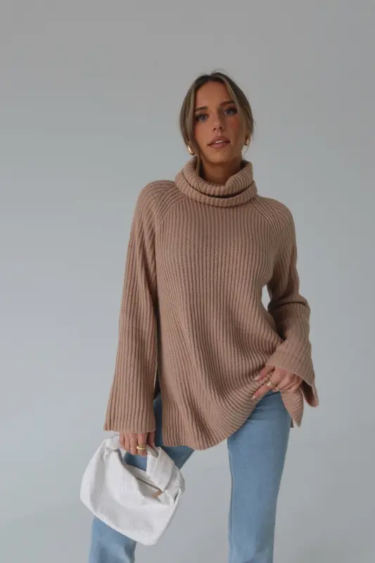 Kenzie Turtleneck Oversized Sweater