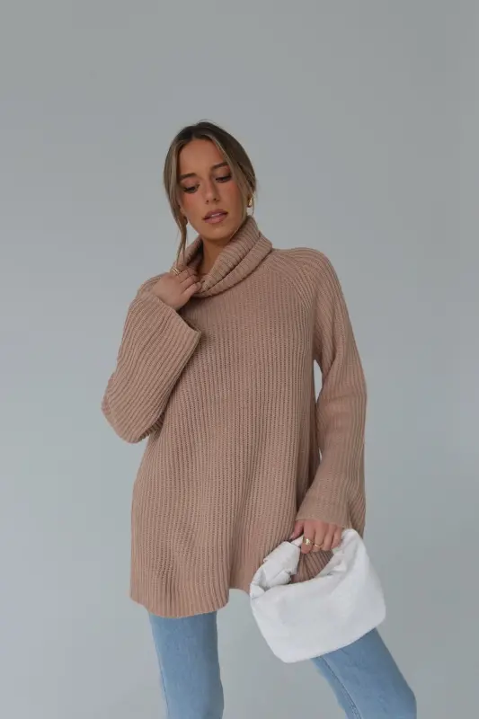 Kenzie Turtleneck Oversized Sweater