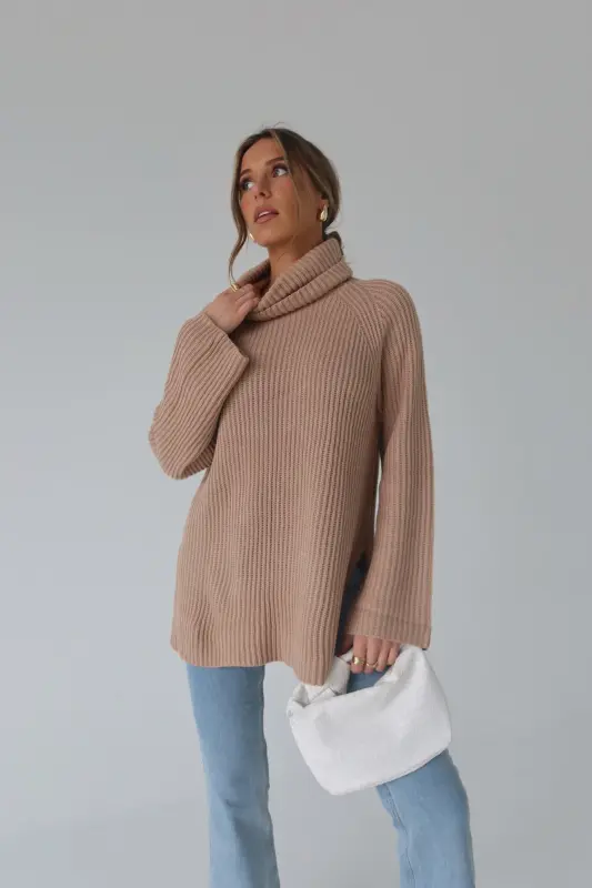Kenzie Turtleneck Oversized Sweater