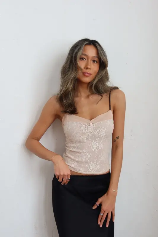 Sweet Dreams Lace Tank