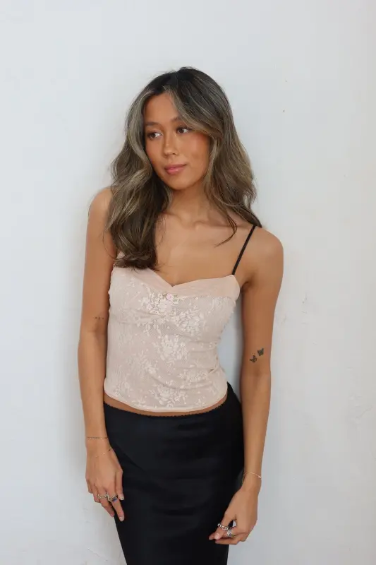 Sweet Dreams Lace Tank